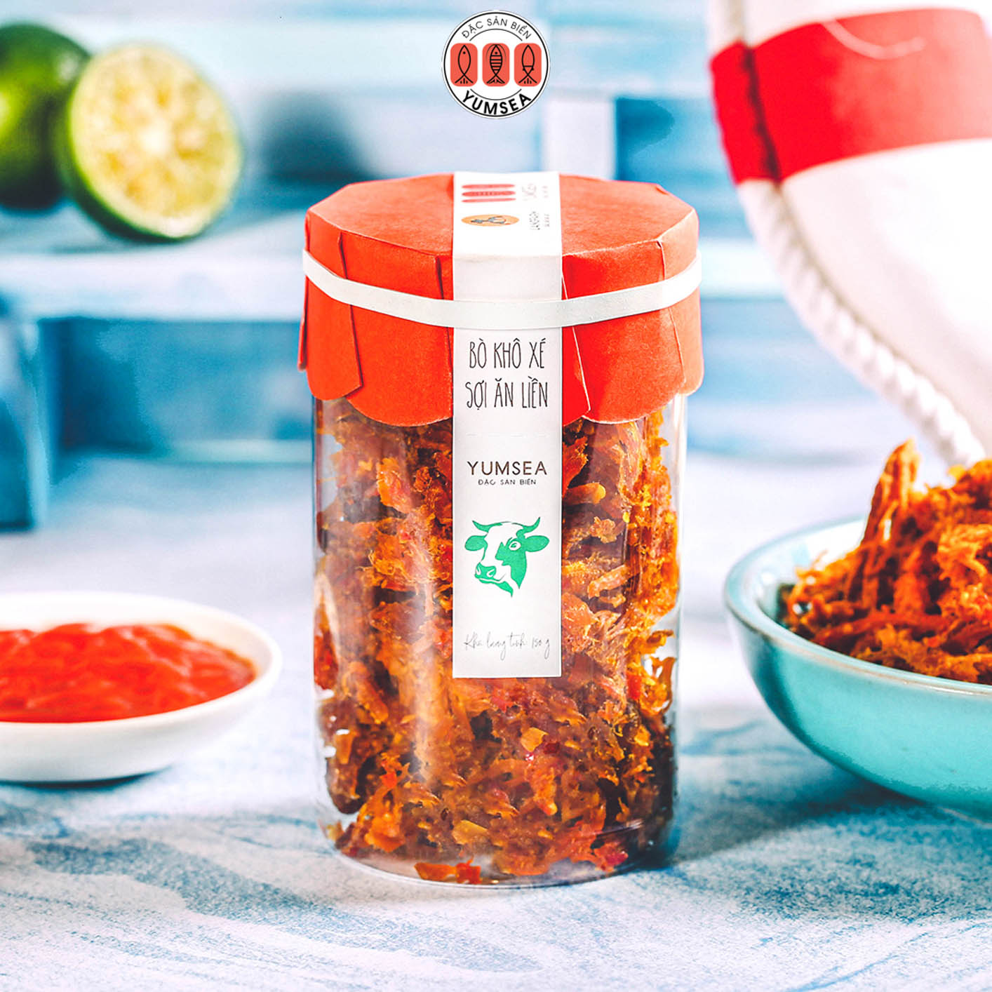 Bò khô xé sợi ăn liền Yumsea