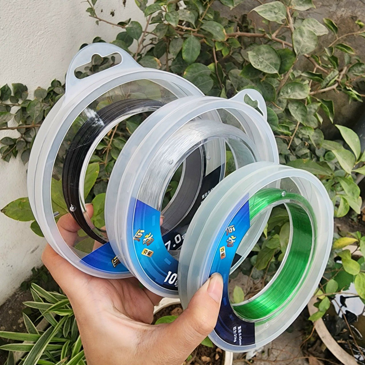 cước trục và thẻo 100m săn hàng tầm long