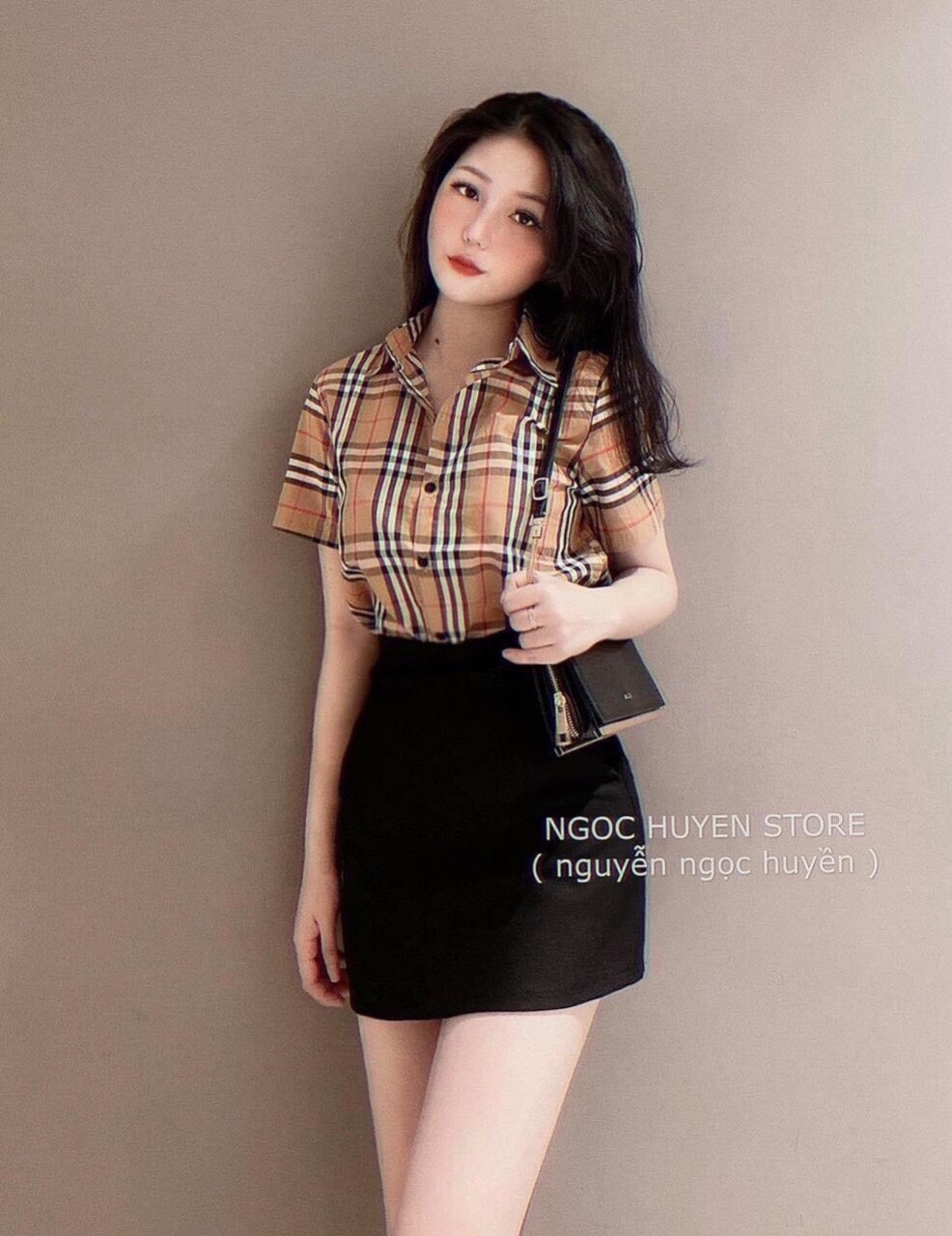 [HCM]ÁO NỮ SƠ MI CARO CÁ TÍNH QUÁ CHẤT