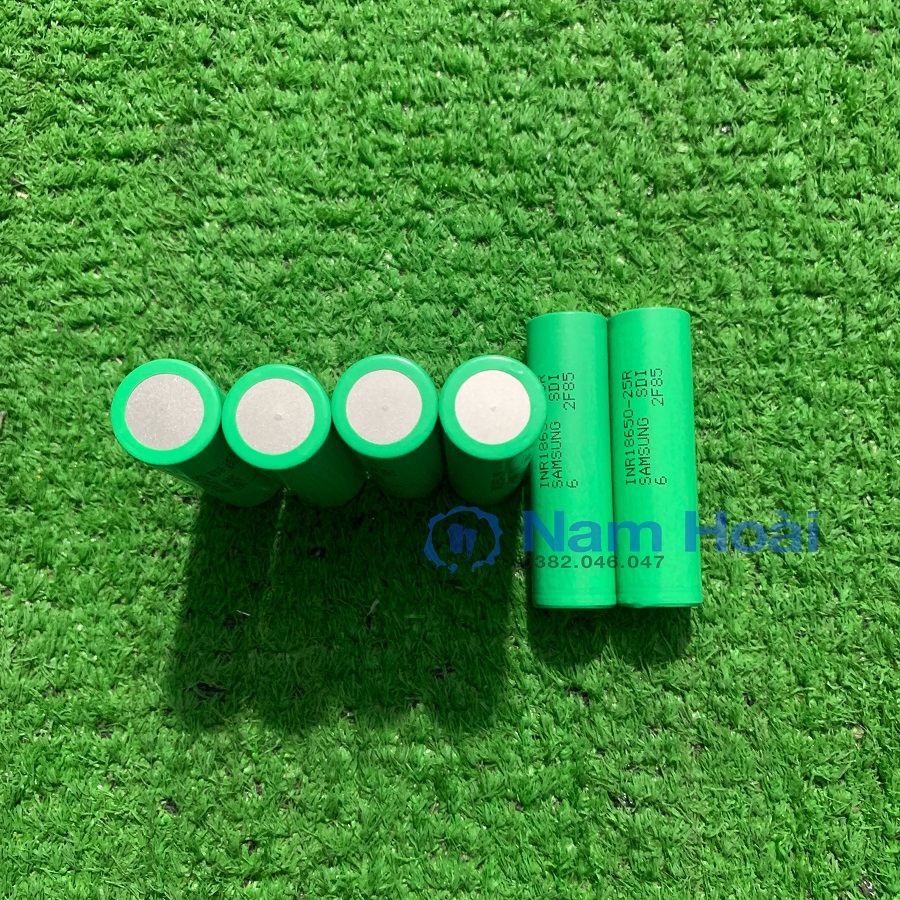 Cell pin 18650 Samsung 2500mah-10C (Xả 30A)