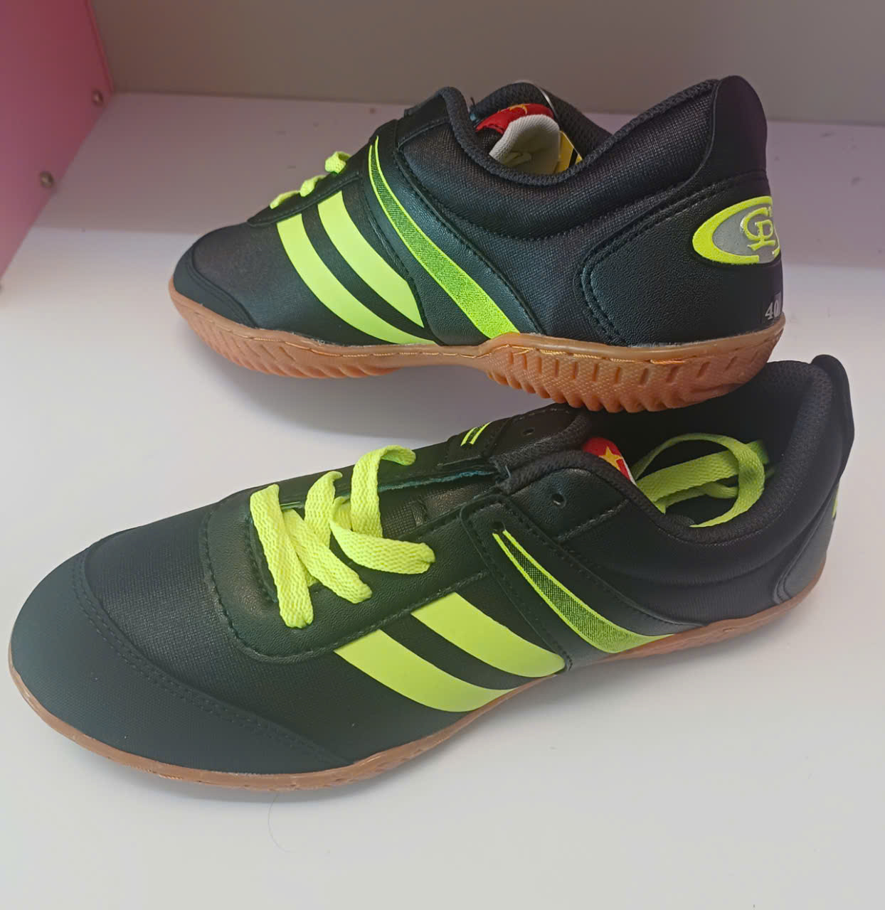 Giày Đá Banh Futsal 3 Màu Cao Cấp
