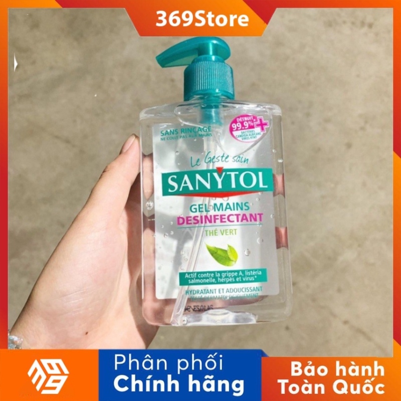 ♧☬☸  Gel rửa tay khô Sanytol chính hãng 250ml - Sản phẩm sát khuẩn chất lượng cao an toàn với da