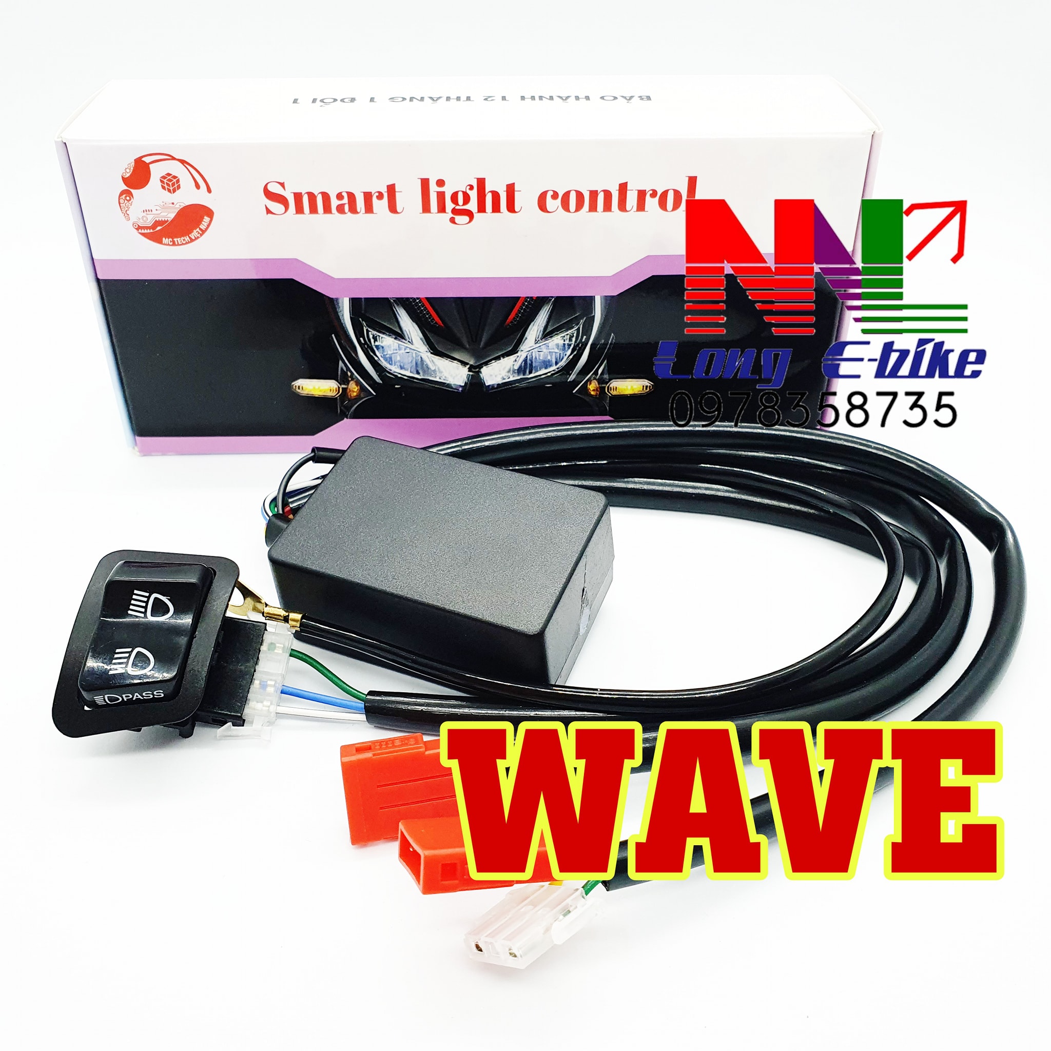 mạch tắt  đèn wave , kèm passing