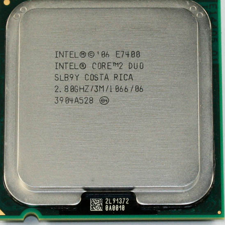 Cpu cho máy tính intel E7500; E8400; E8500 SK775 bóc main thanh lý văn phòng