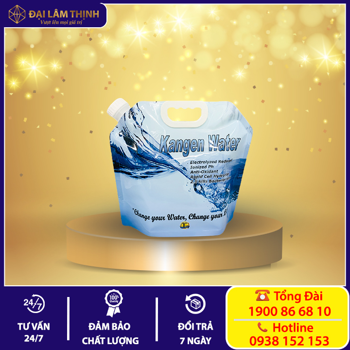 [HCM]Túi đựng nước Kangen – 5 lít Chính hãng