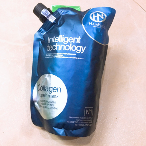 KEM Ủ TÓC DẦU HẤP TÓC PHỤC HỒI CHỐNG LÃO HÓA TÓC COLLAGEN HN 500ML