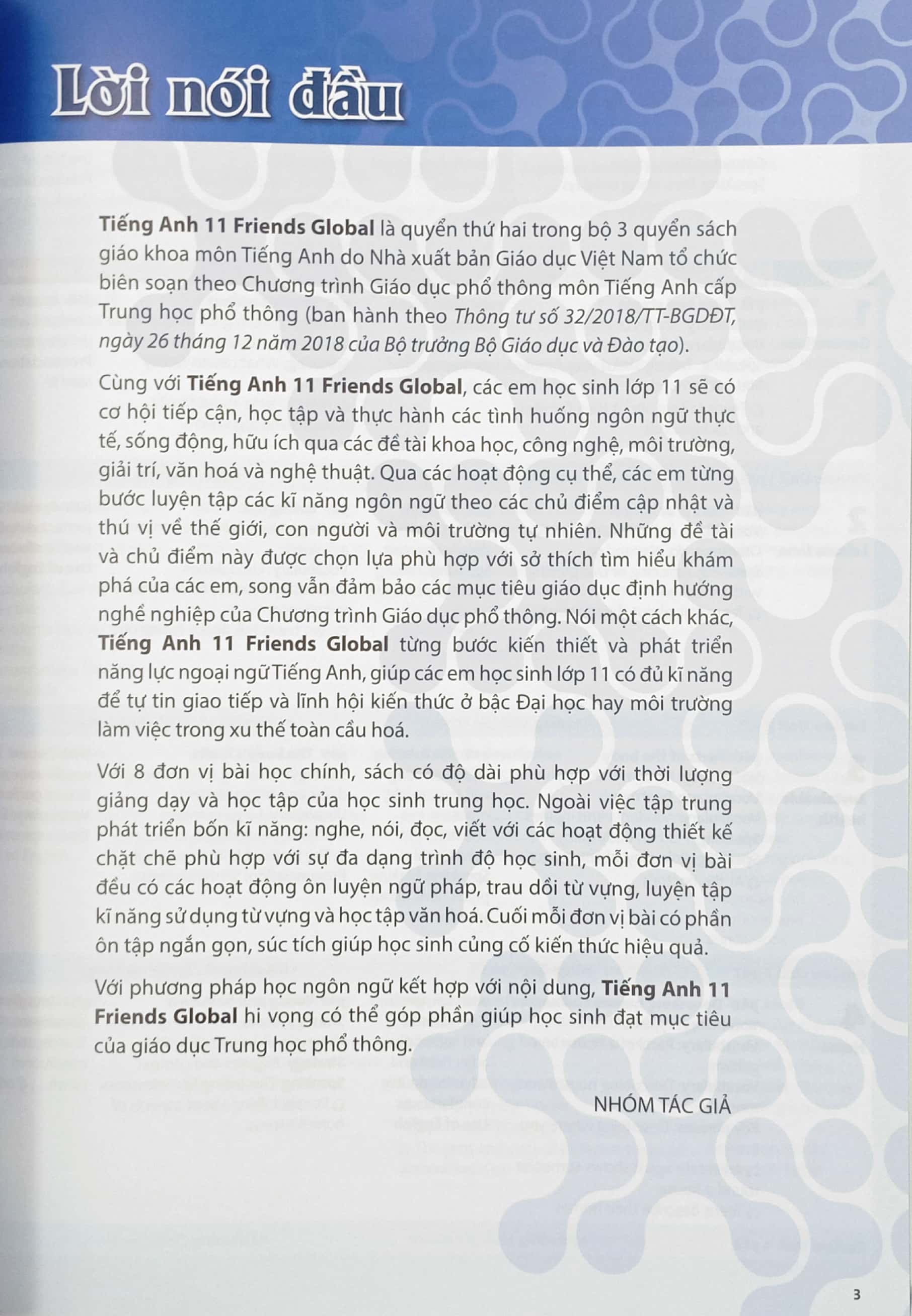 Sách Fahasa - Tiếng Anh 11 Friends Global - Student Book (2023)