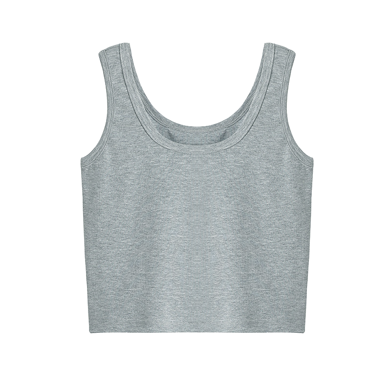 HOÀN TIỀN 20% - Áo Ba Lỗ Nữ Croptop Dáng Vừa Trơn Màu Basic Phong Cách Cá Tính Trẻ Trung Thời Trang JayStore TOP NU 020