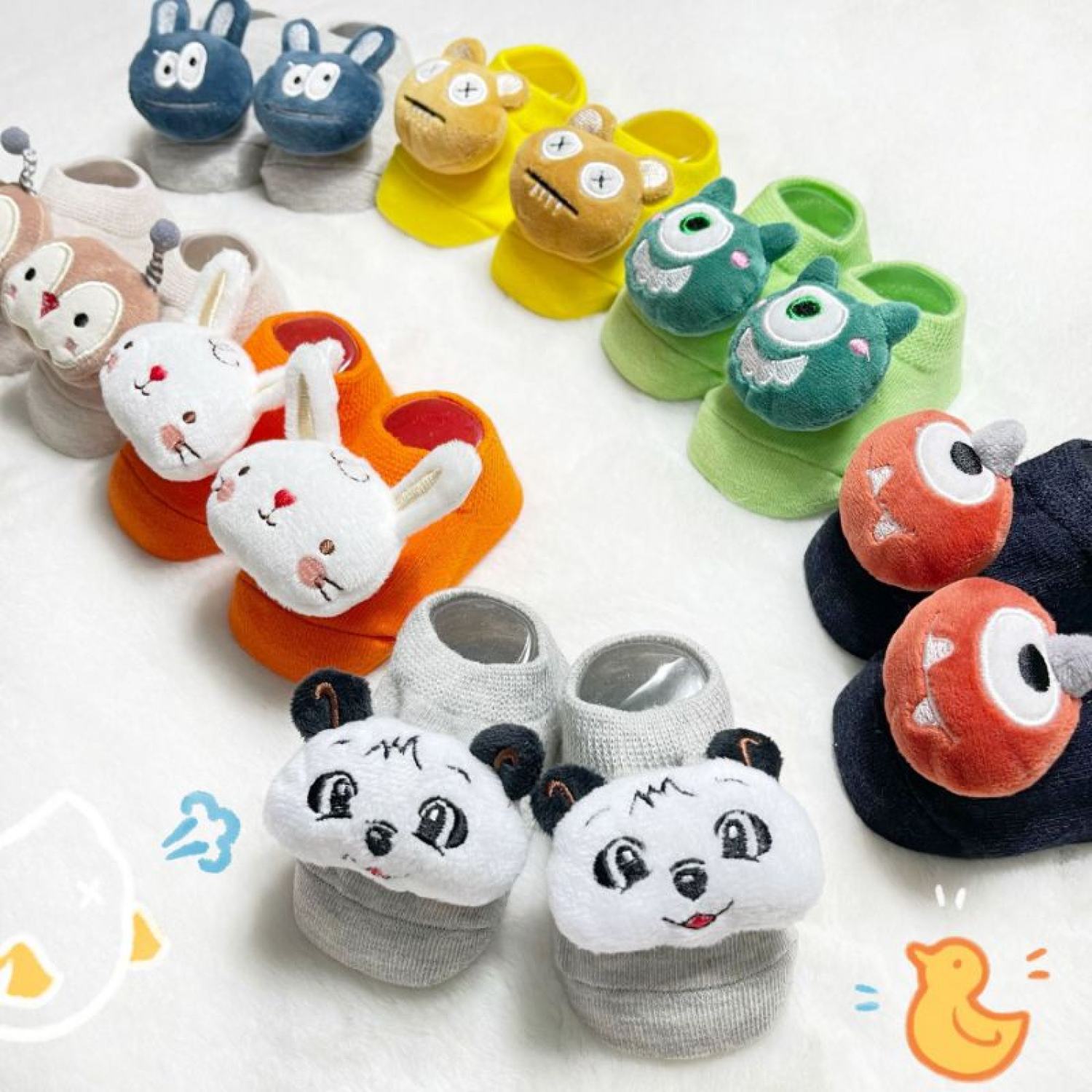 (Xả hàng) tất hình thú 3D đáng yêu cho bé
