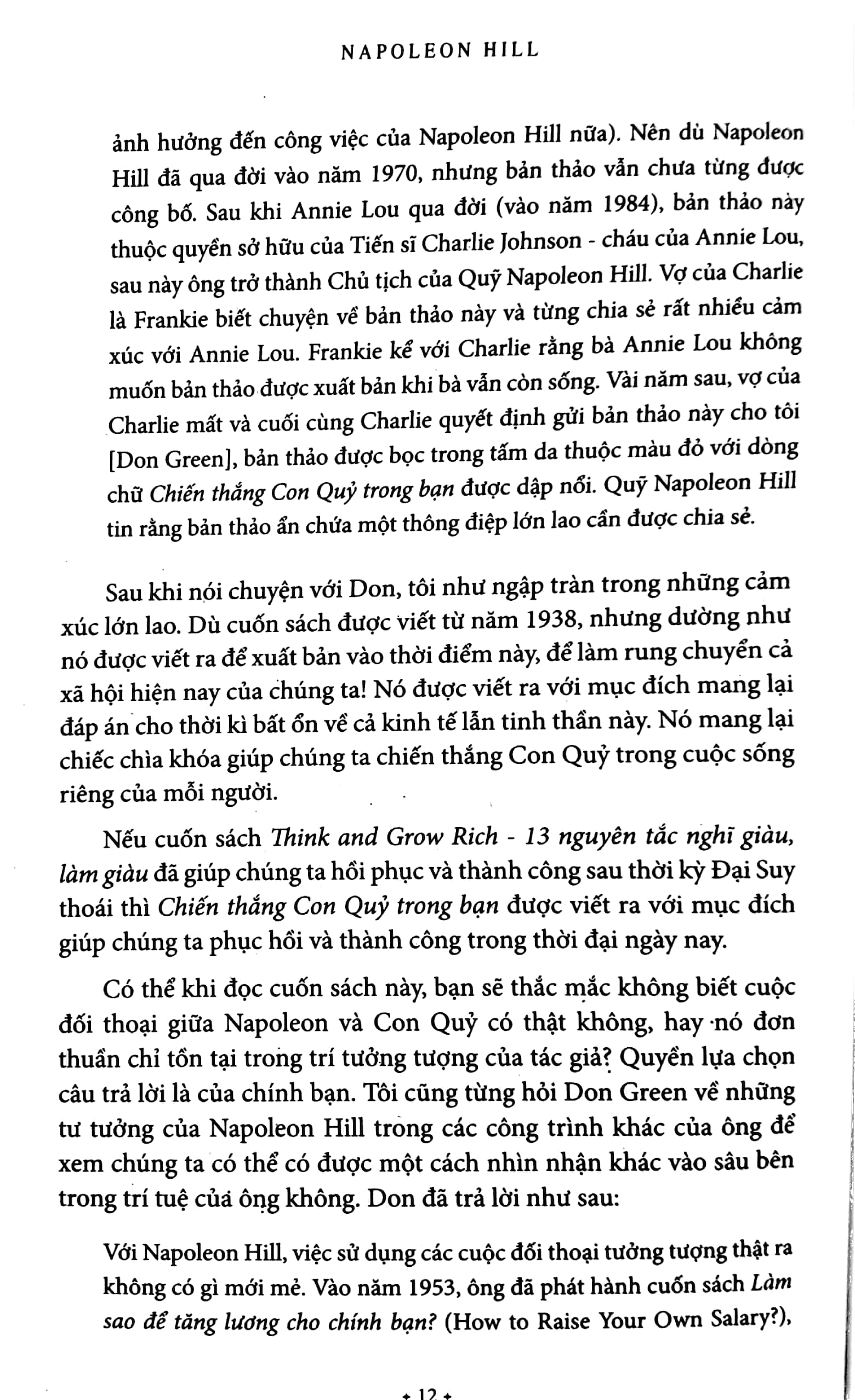 Chiến thắng con quỷ trong bạn