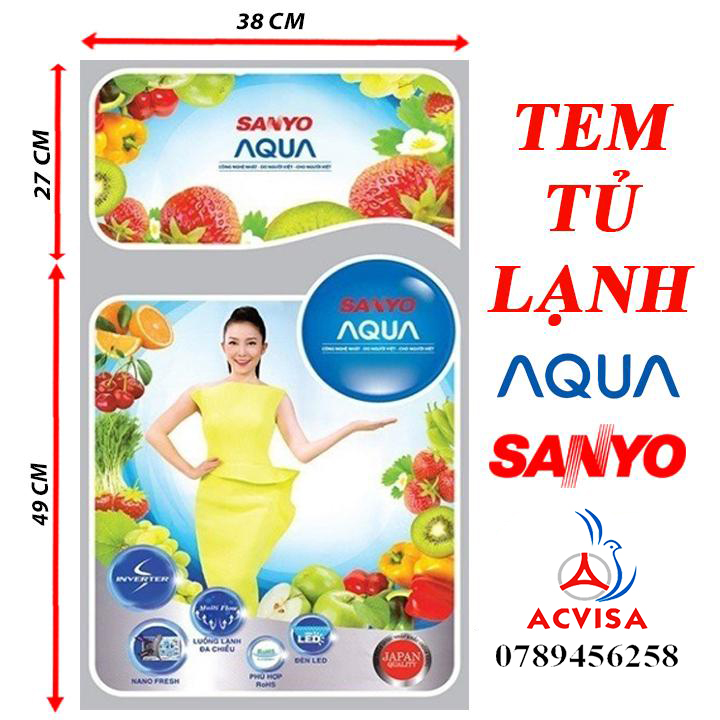 Miếng dán - decal - tem dán tủ lạnh các loại | SỈ - LẺ CHO THỢ|