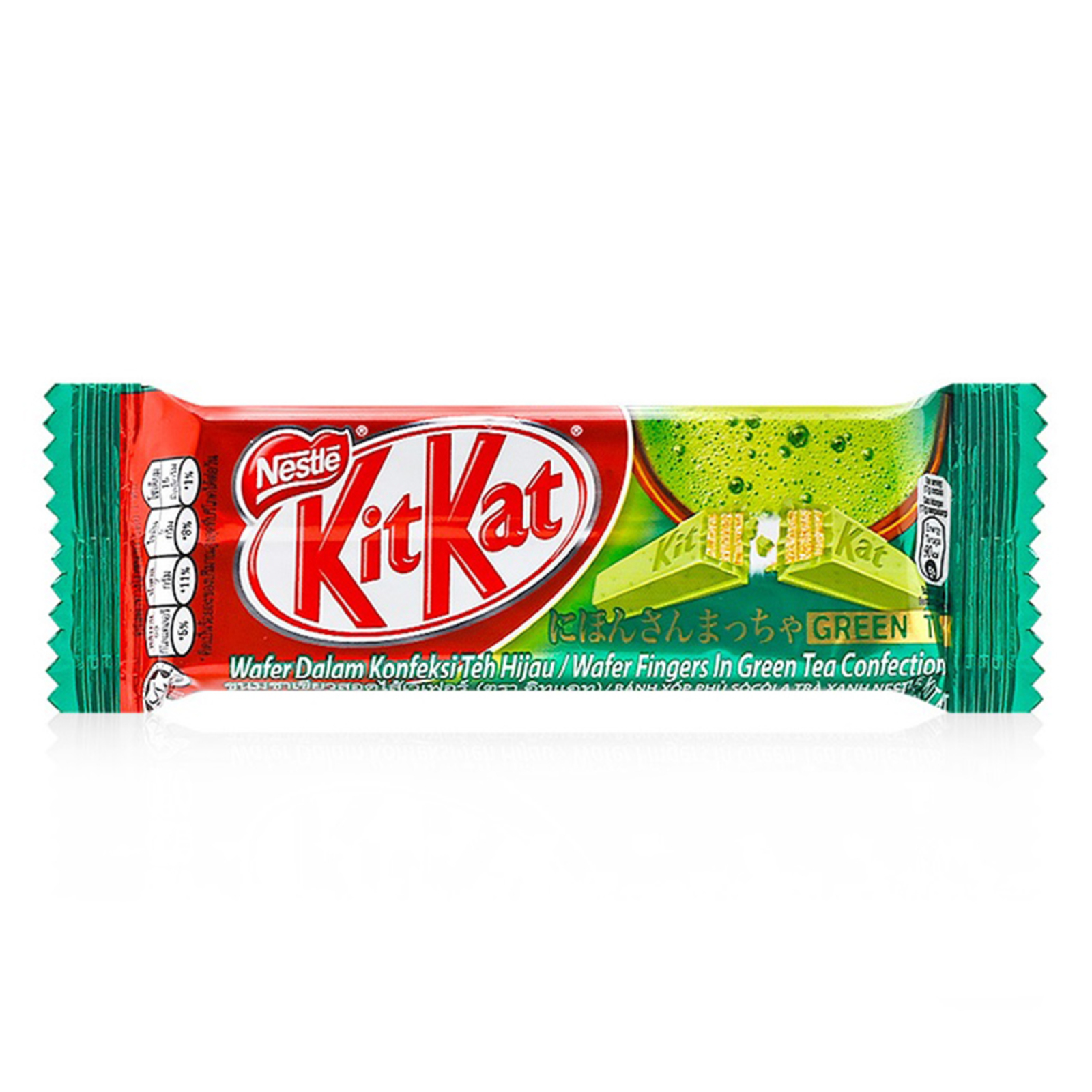 Bánh Socola KITKAT Nestle trà xanh 8 packs