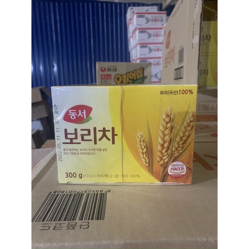 Trà lúa mạch hàn quốc 300g - túi lọc