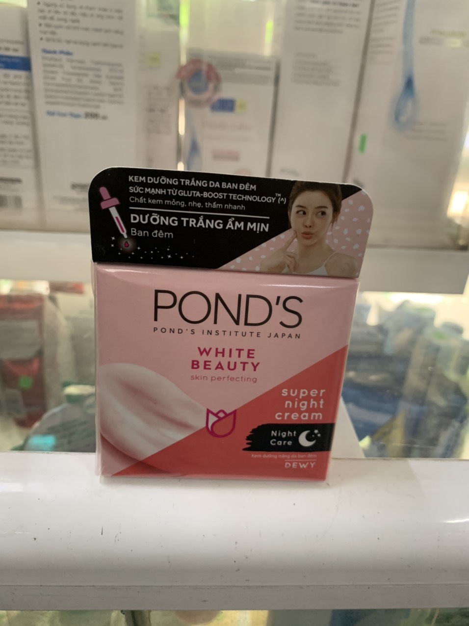 Kem pond’s dưỡng trắng da ban đêm / ban ngày 50g