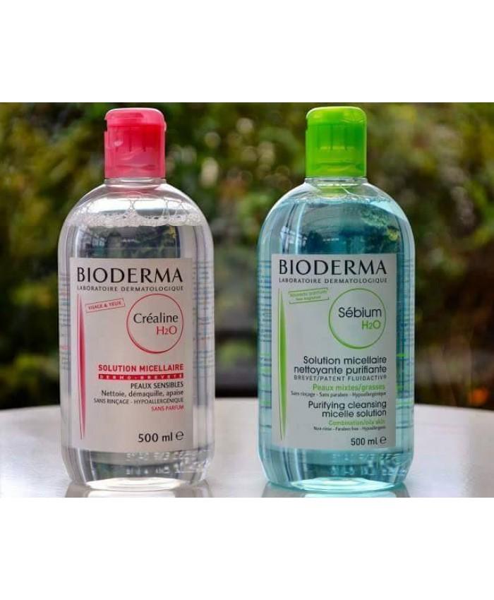 [HCM]Nước tẩy trang Bio Derma - 500ml (Có 2 Màu Đỏ - Xanh)