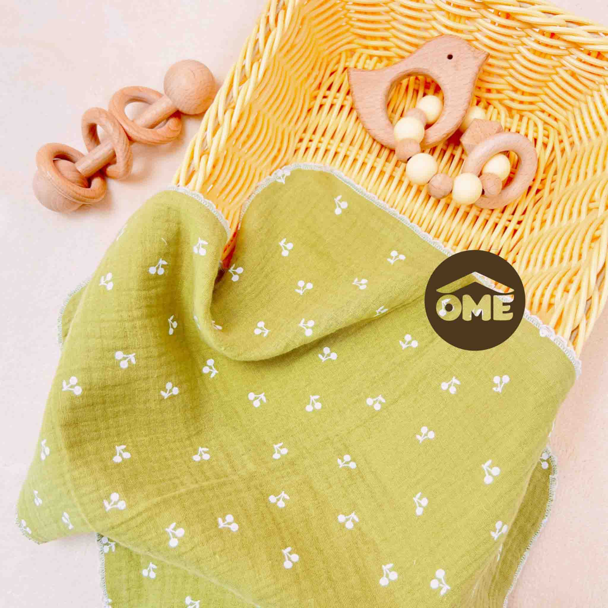 Khăn Sữa Sợi Tre OME (Set 5 chiếc)
