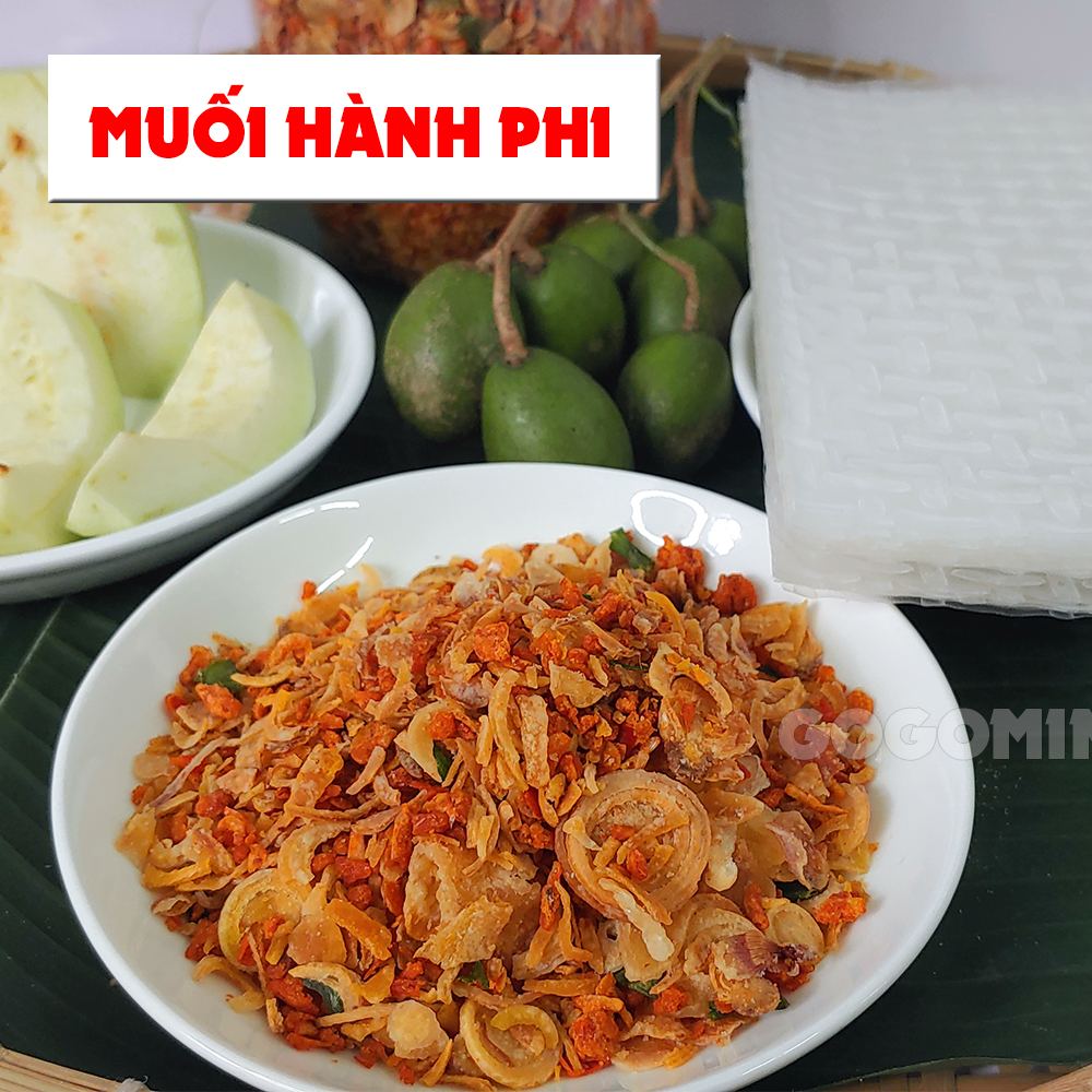 Muối Tép sấy Hành Phi - Hải (đặc sản Tây Ninh) 500g