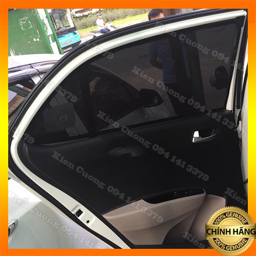 Bộ chắn nắng cao cấp theo xe huyndai grand i10 hatback/sedan hút nam châm