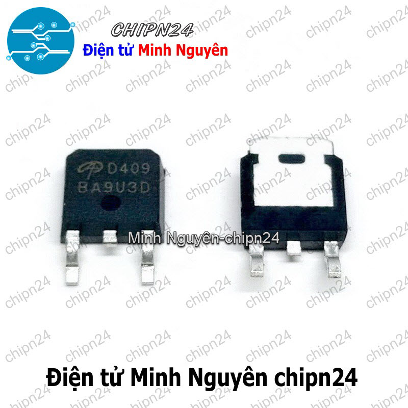 [1 con] (SOP) Mosfet Dán AOD409 TO-252 Hàng Tốt 26A 60V Kênh P (SMD) (D409 409) - HH005229