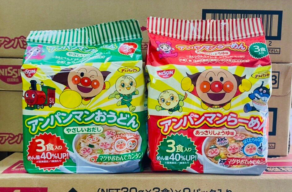 [HCM]Mì ăn liền Nissin Anpanman Nhật Bản [Gemie Store]