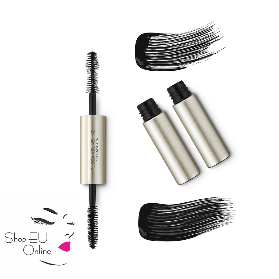Masscara 3 trong 1 Kiko - Tuscan Sunshine 3 In 1 Mascara - 2 đầu cọ