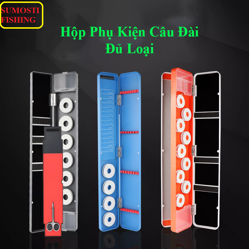 Hộp đựng phao câu đài 45cm 55cm hộp phụ kiện câu cá