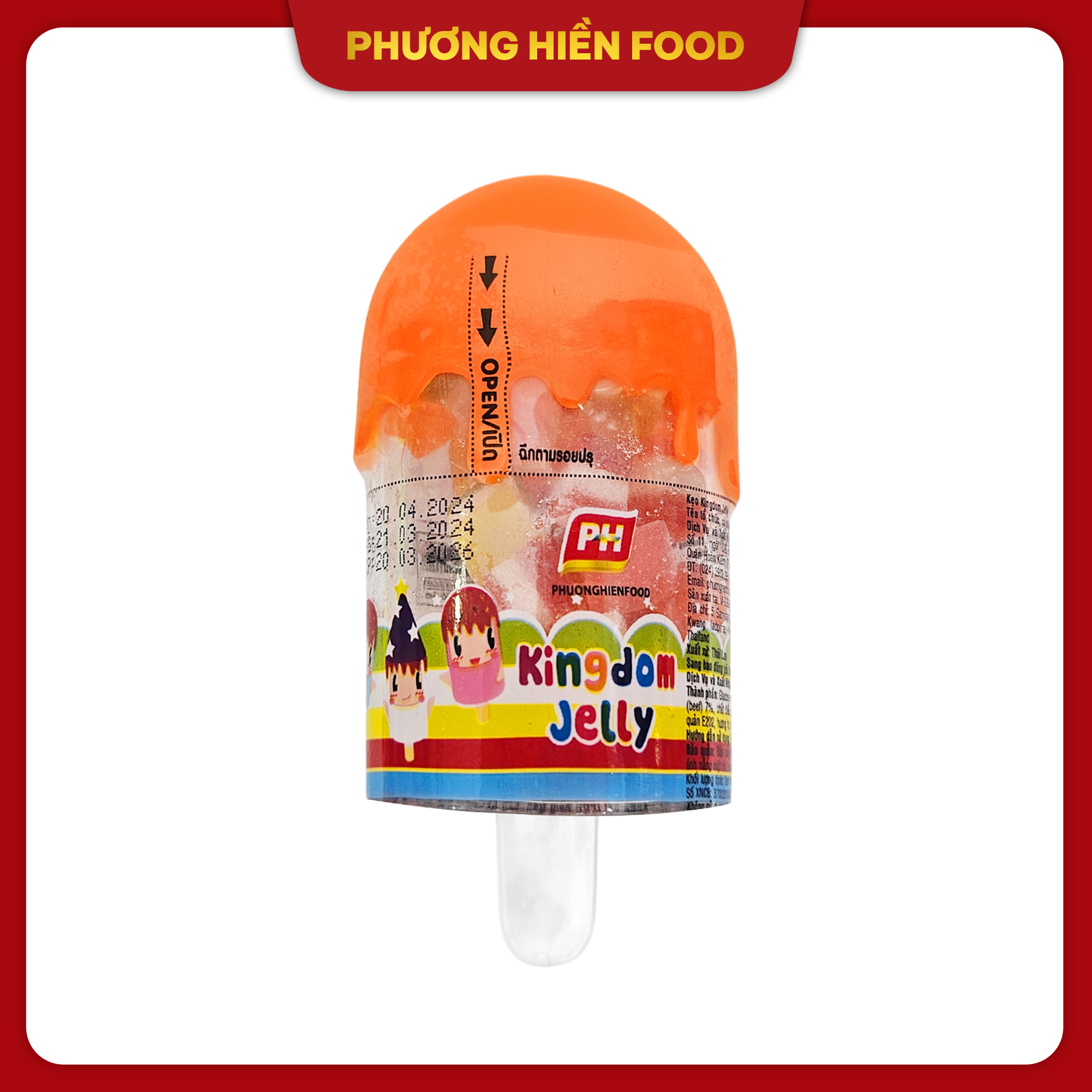 Kẹo kingdom jelly - ice ph 28g