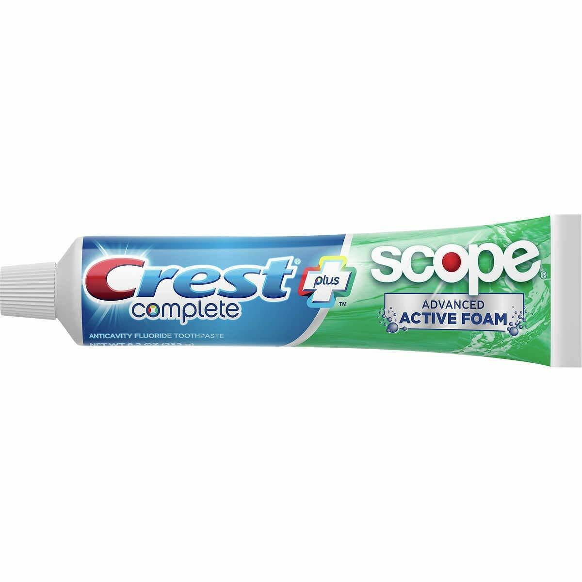 Kem đánh răng Crest Whitening Scope 232gr