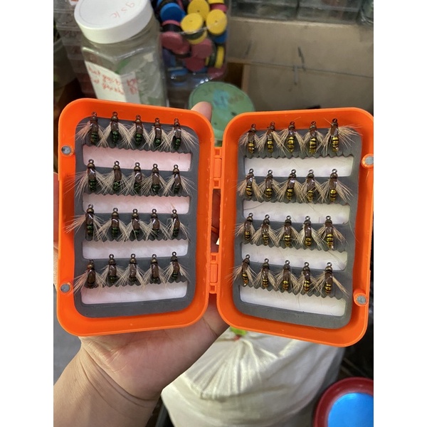 Mồi ruồi câu lure cá mương, thiểu, cá suối...