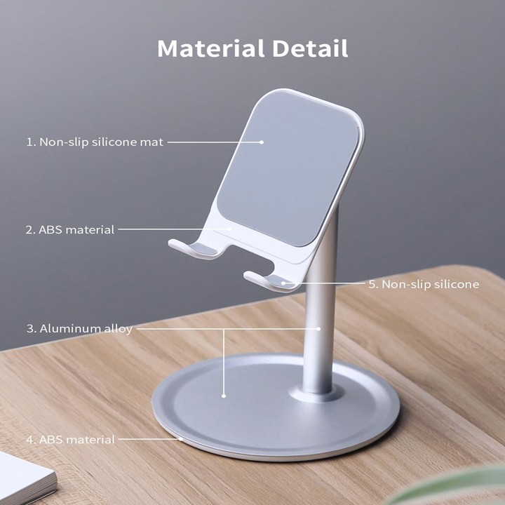 GIÁ ĐỠ ĐIỆN THOẠI, MÁY TÍNH BẢNG ĐẾ TRÒN
