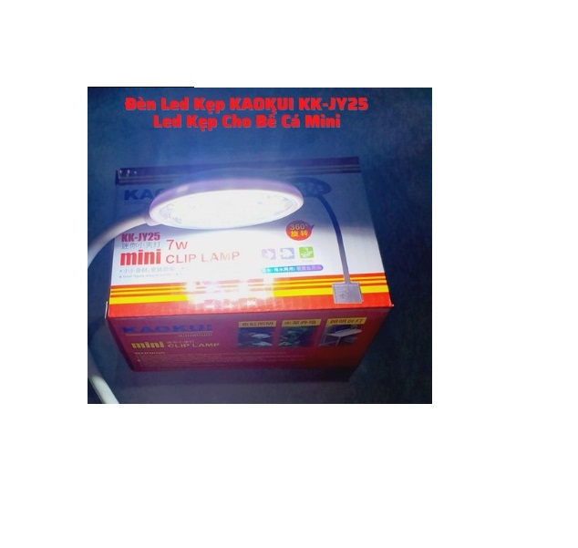 Đèn led kẹp hồ cá cảnh mini KaoKui KK JY 25 (7W)