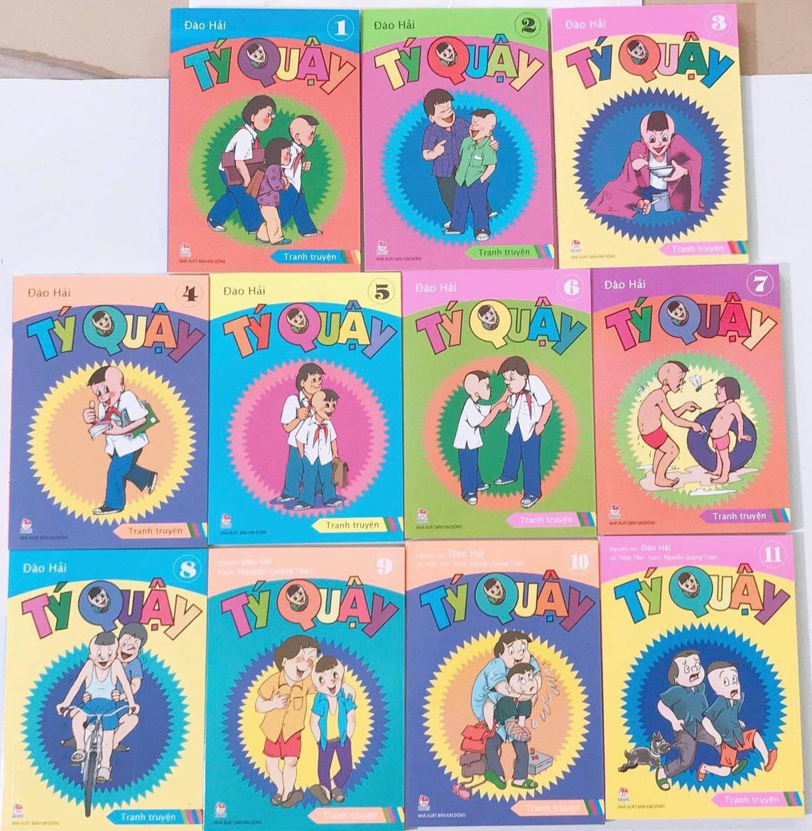 Combo truyện tranh Tý Quậy ( 12 tập )