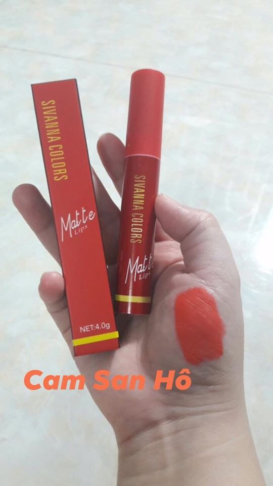 Son Thái Matte Lips (Đỏ Hồng, Đỏ Đất, Cam San Hô)