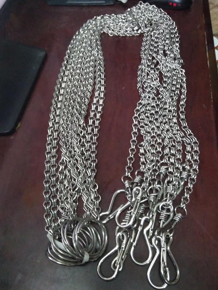 Dây Xích chó inox loại chó vừa