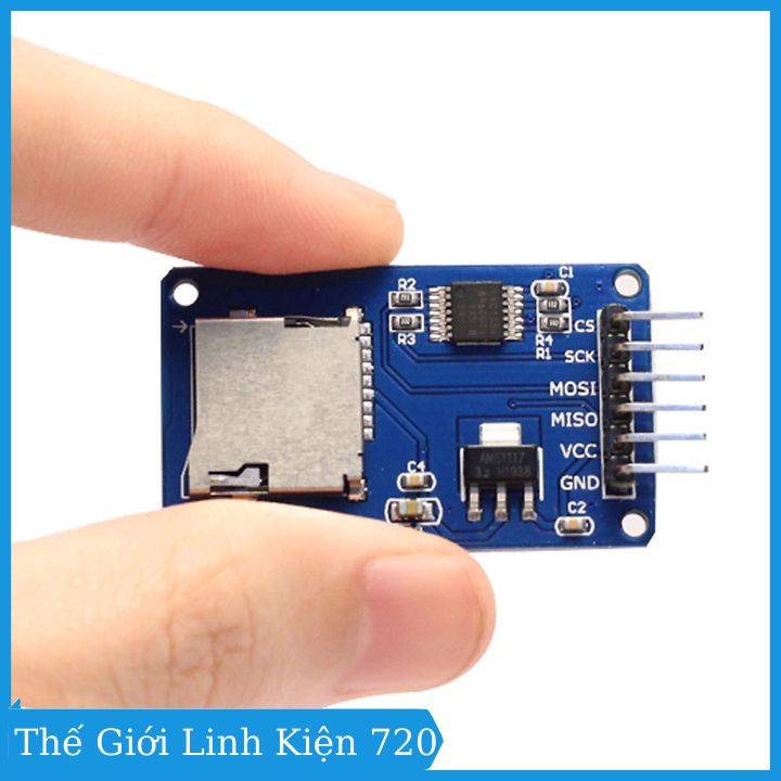 Module Đọc Thẻ Nhớ Micro SD/Micro SDHC SPI