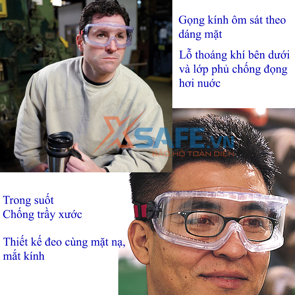 Safety Glasses with Anti-UV Protection