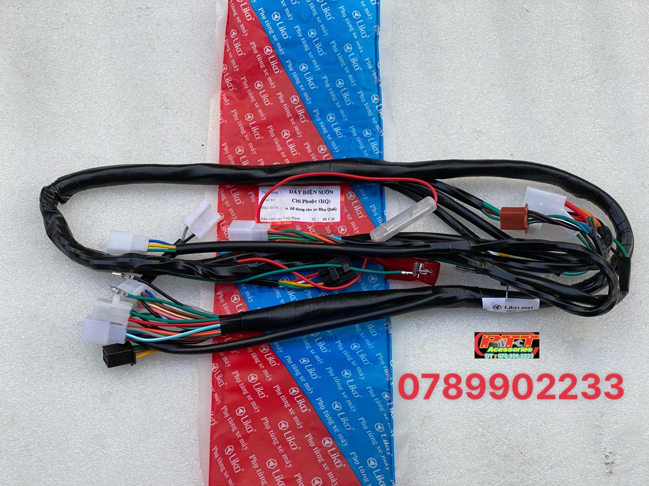 DÂY ĐIỆN SƯỜN XE CITI 100 DEALIM