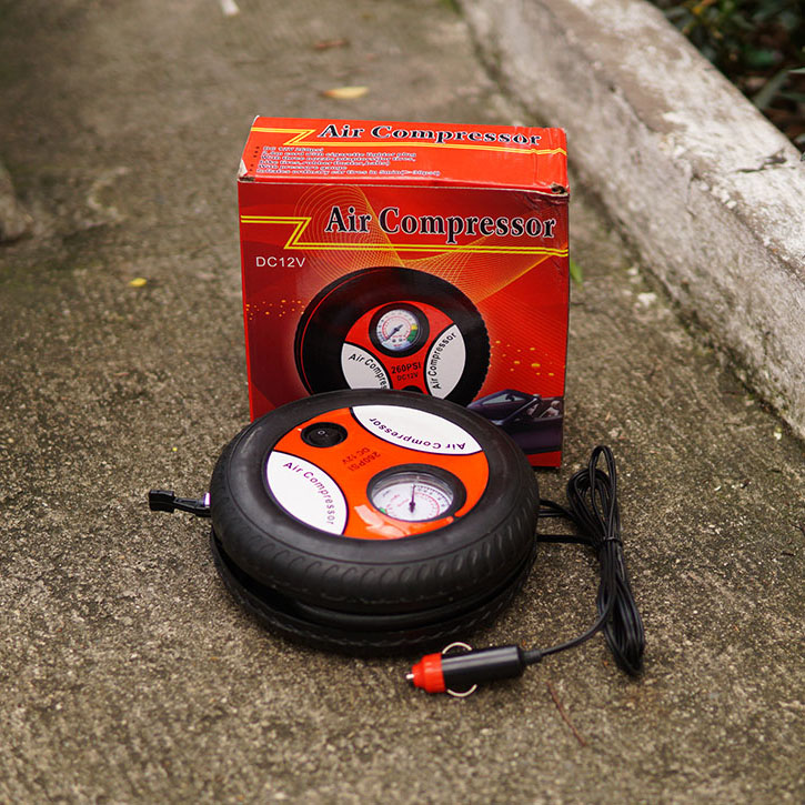 Bơm Điện Khẩn Cấp Cho Oto - Bơm Mini Sử Dụng Điện Oto