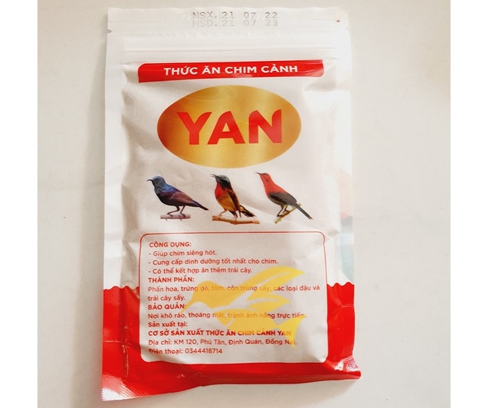 Cám Chim Hút Mật YAN Cao Cấp - Cám Hút Mật YAN