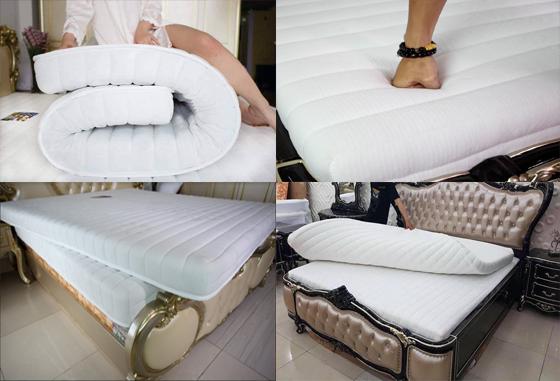 Nệm Cao Su Memory Foam Thắng Lợi 1m8 x 2m x10cm Cao Cấp - BẢO HÀNH 15 NĂM