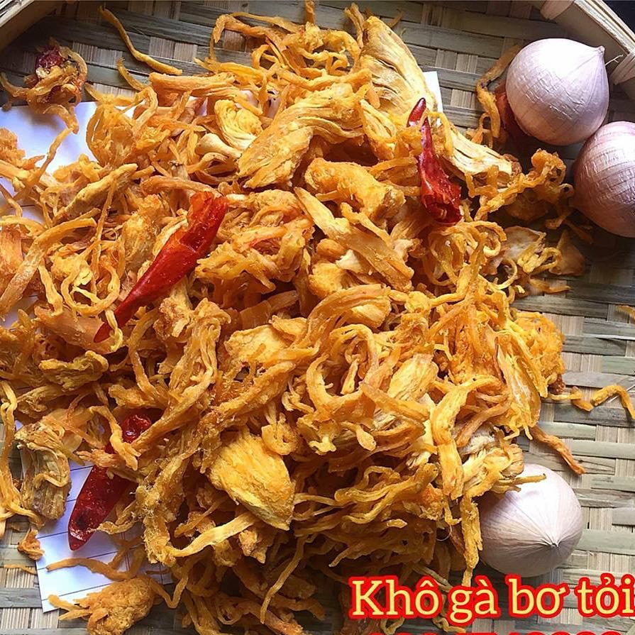 500g khô gà cay bơ tỏi