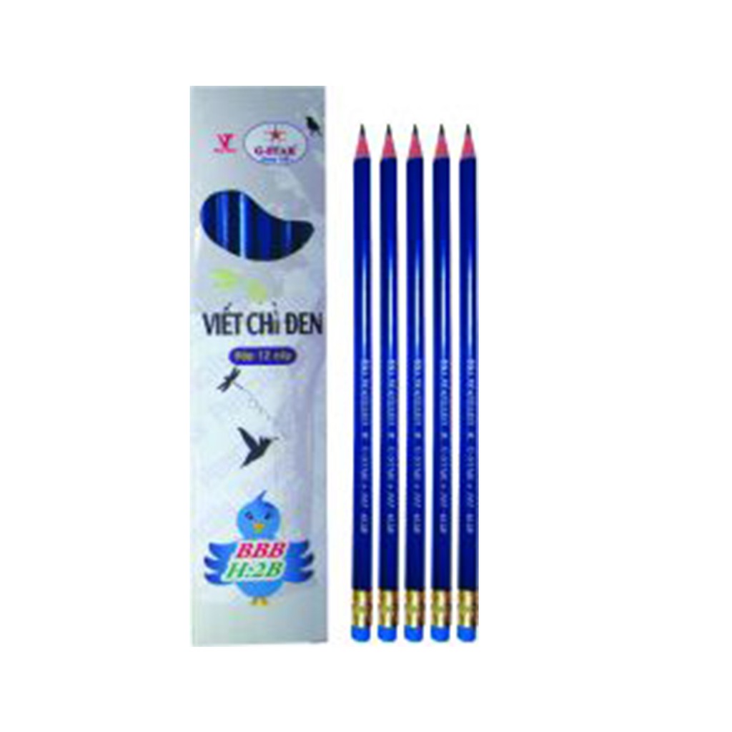 Hộp 12 cây viết chì HB G-star BBB