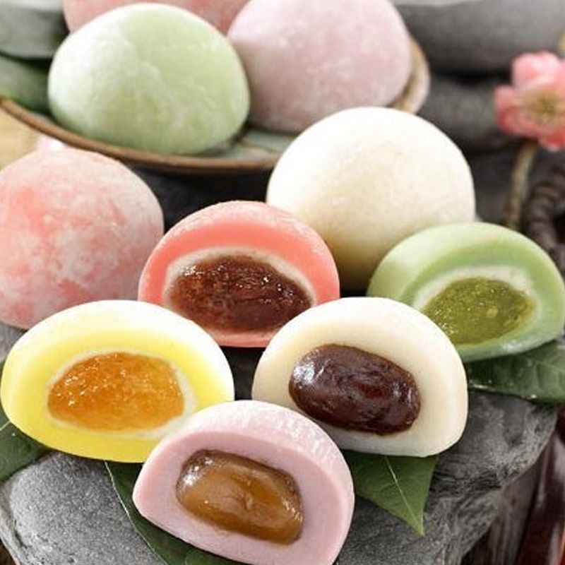 Bột Đậu Nành Hàng Ngon - Mochi Chấm Kem Sữa - 100gr
