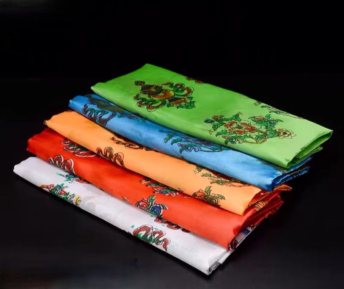 [PBMC] Khăn ban phước 8 Cát Tường Tây Tạng