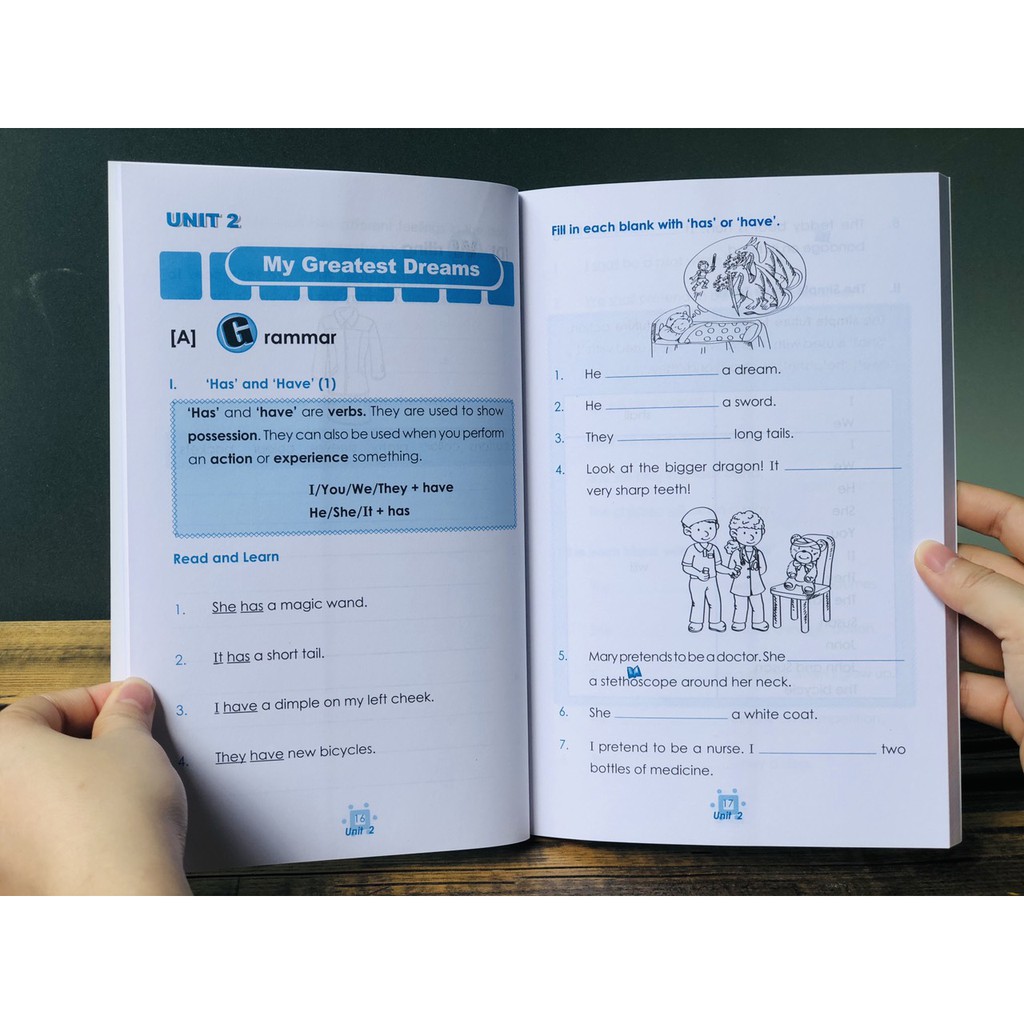 Sách Learning English 2 - Á Châu Books ( Dành Cho Trẻ Từ 7 Tuổi )