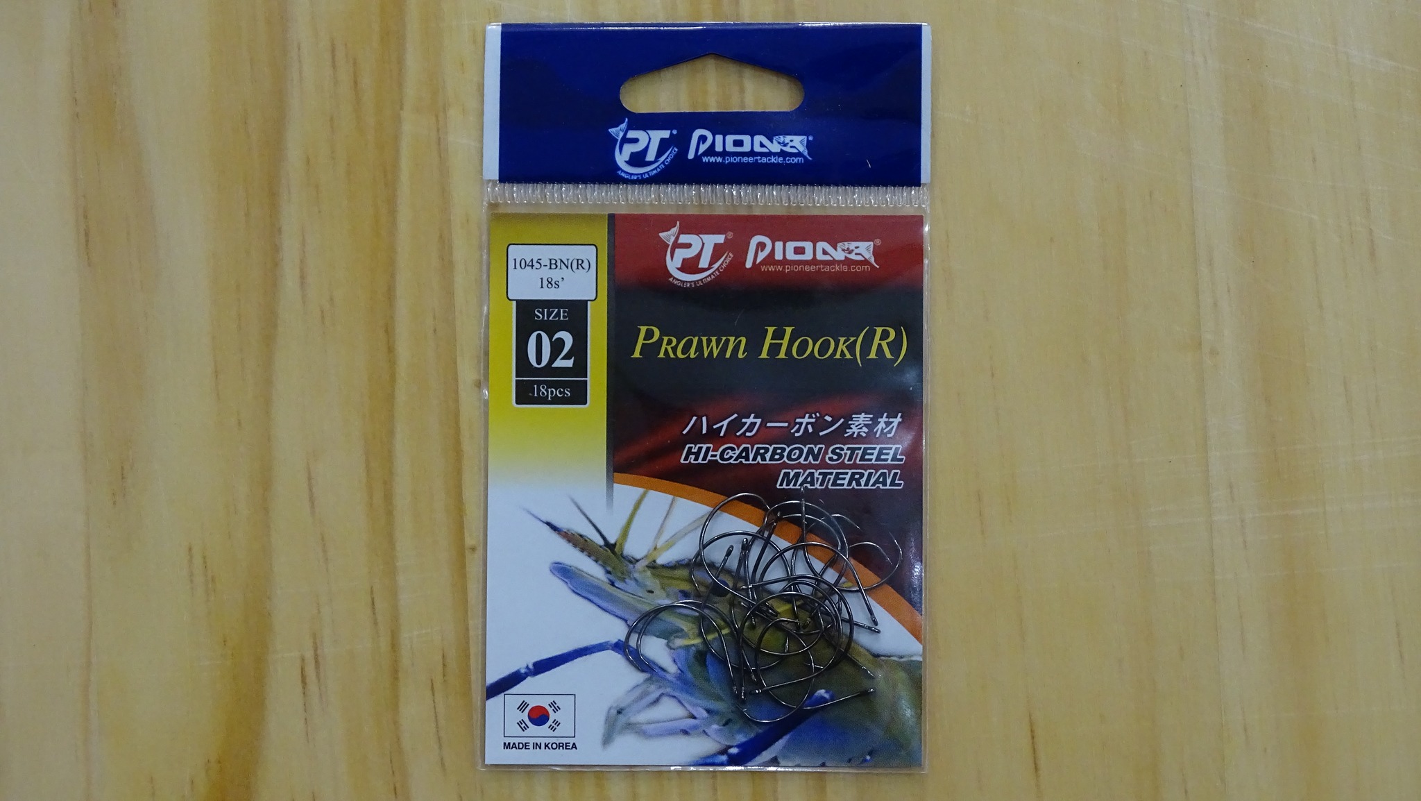 Lưỡi câu Pioner Prawn Hook