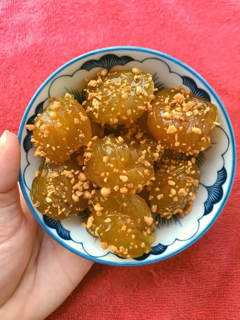 Mứt mận hà nội lắc muối tôm - ngon mê ly 250g