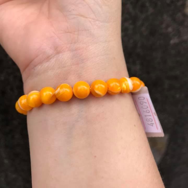 VÒNG TAY ỐC XÀ CỪ VÀNG 8LY