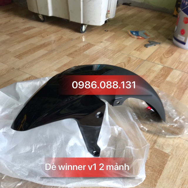 Dè trước winner V1 đen bóng