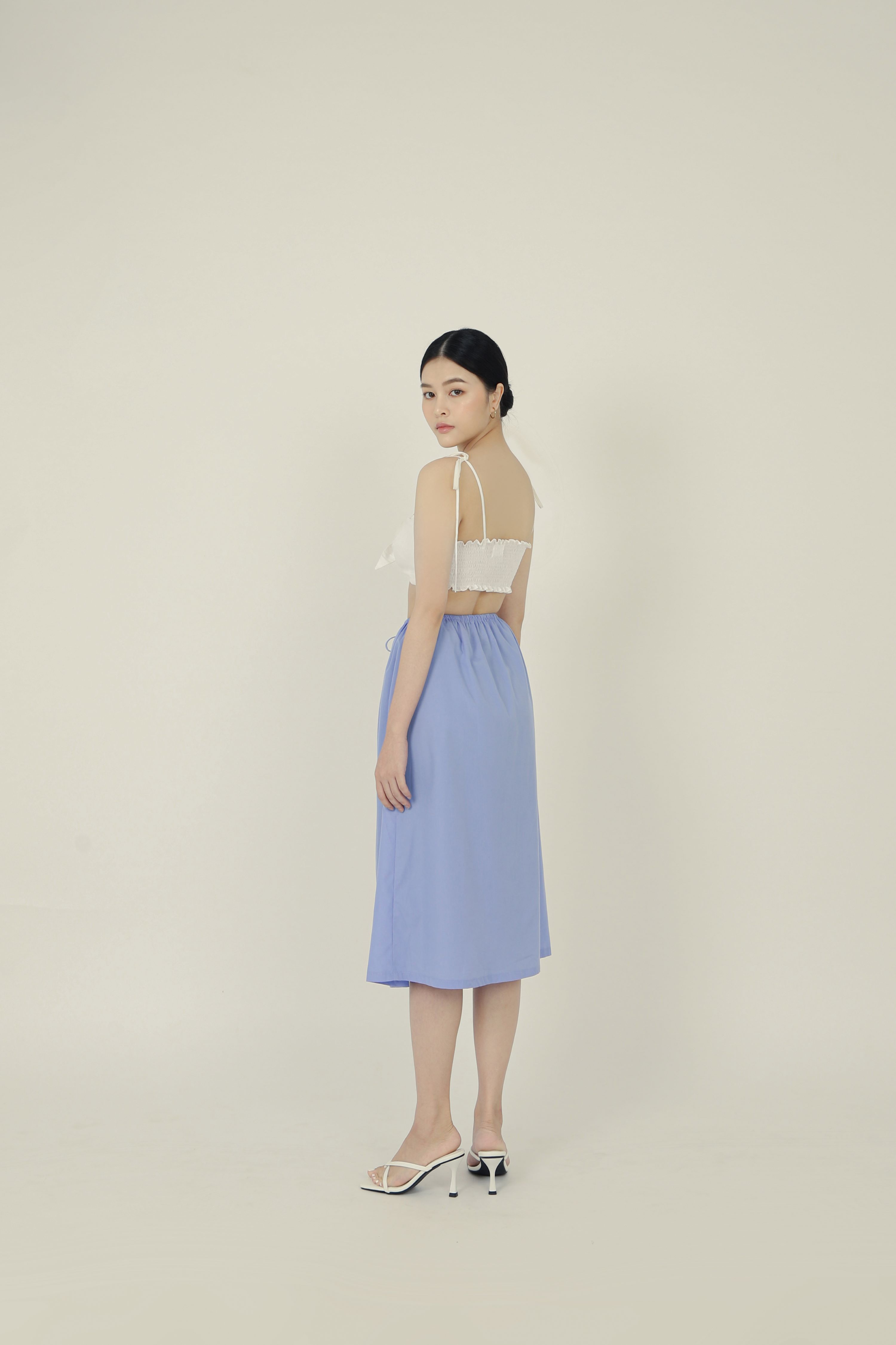 AOEM - MONO CROPTOP - ÁO CROPTOP CỘT NƠ VAI XINH XẮN